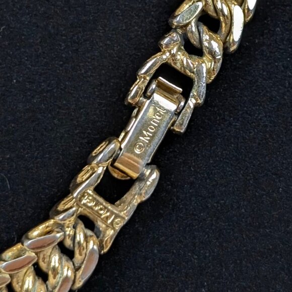 V. Monet Twisted Link Chain Necklace - Picture 6 of 7